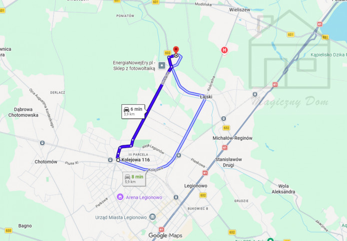 Działka Sprzedaż Łajski 3