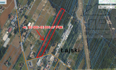 Działka Sprzedaż Łajski